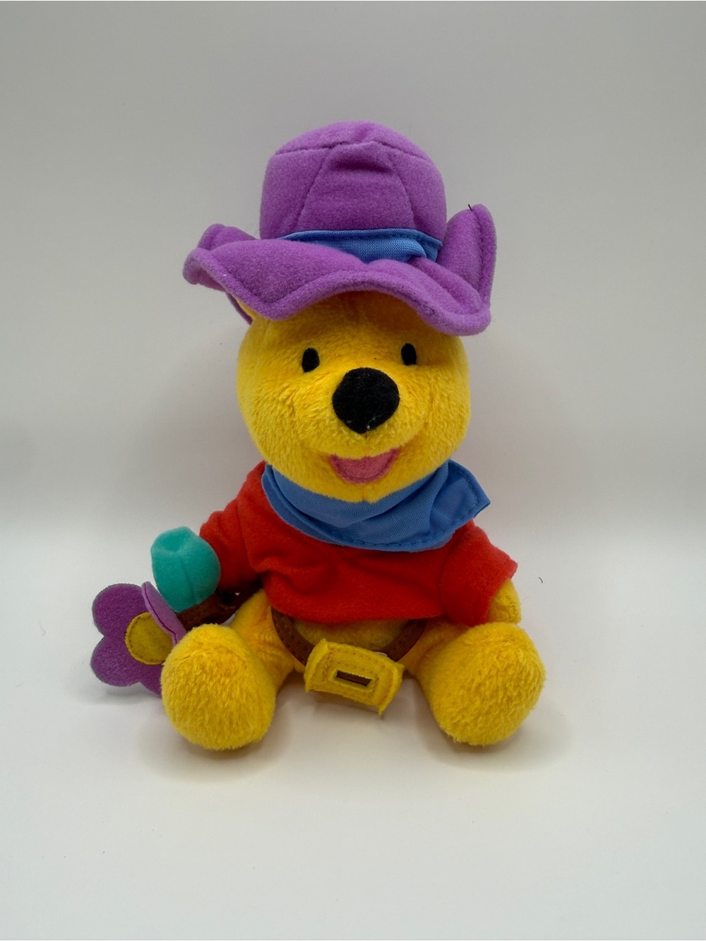 Vintage 1990s Disney Winnie the Pooh Ride ‘Em Cowboy Plush